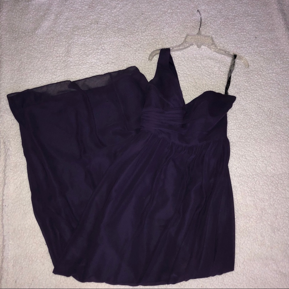 Purple long (prom) dress